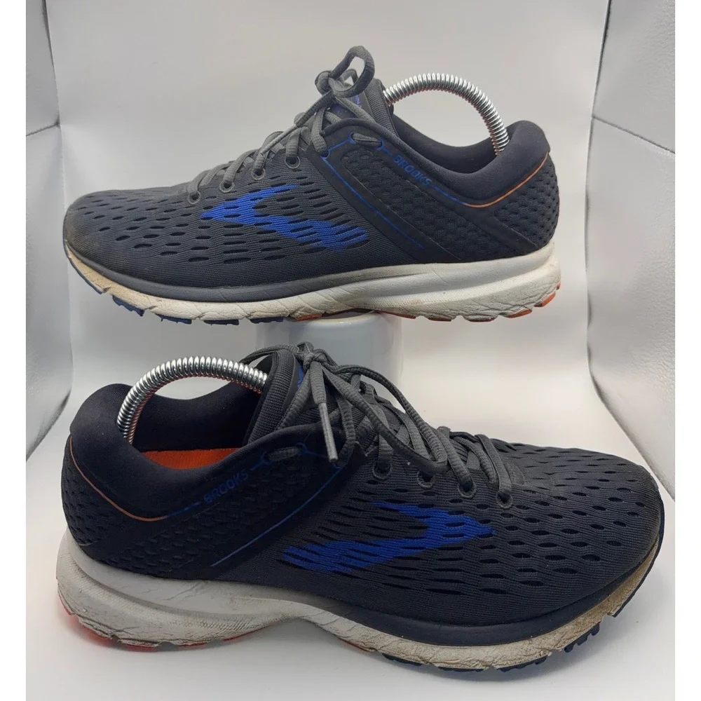 Brooks Ravenna 9 Running Shoes Mens 10 Black Blue Good Stability 1102801D025
